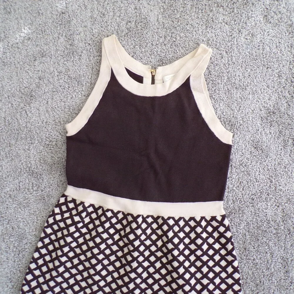 Kate Spade silk Black preppy dress M